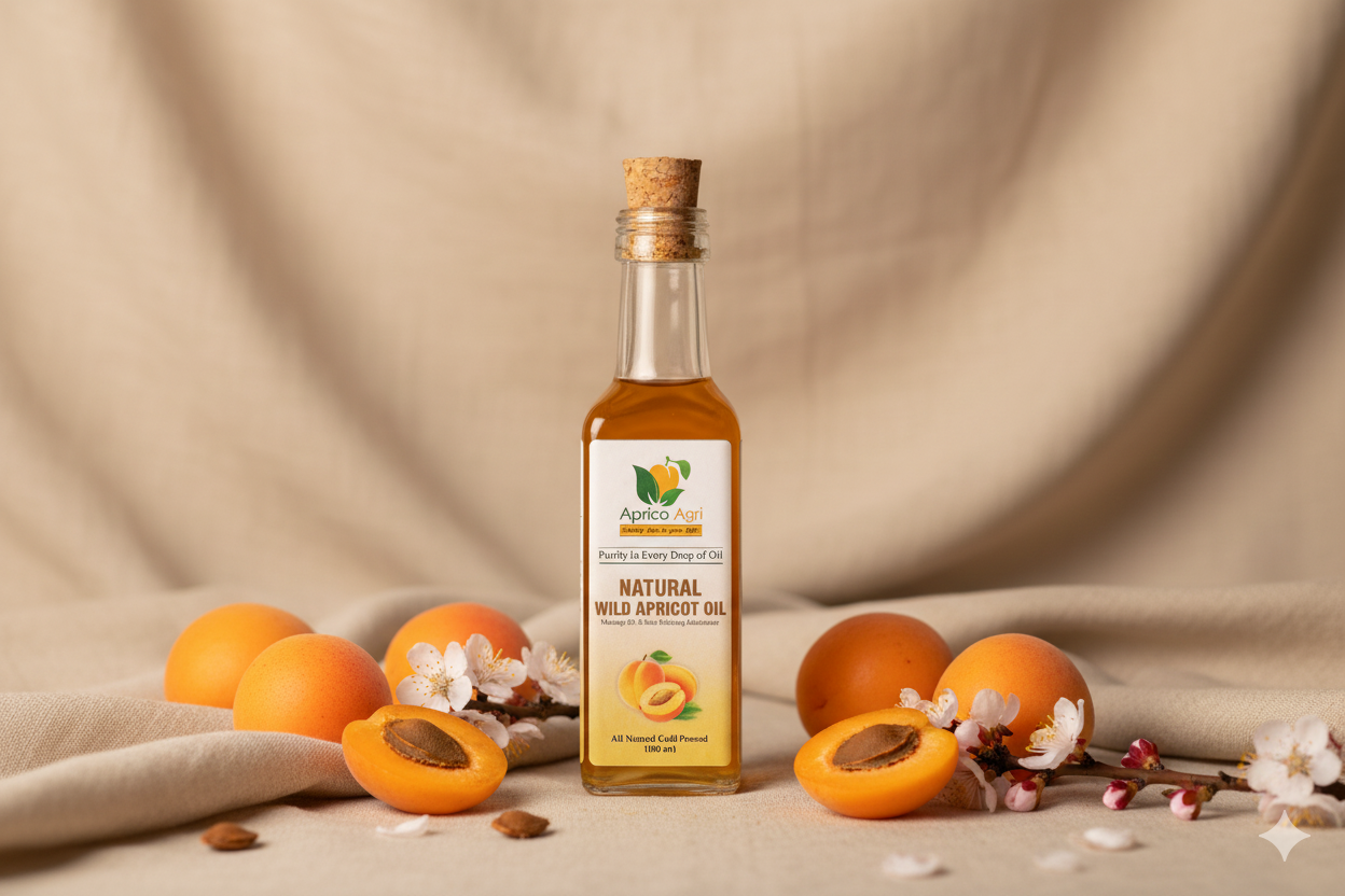 Natural Wild Apricot Oil - 100ml