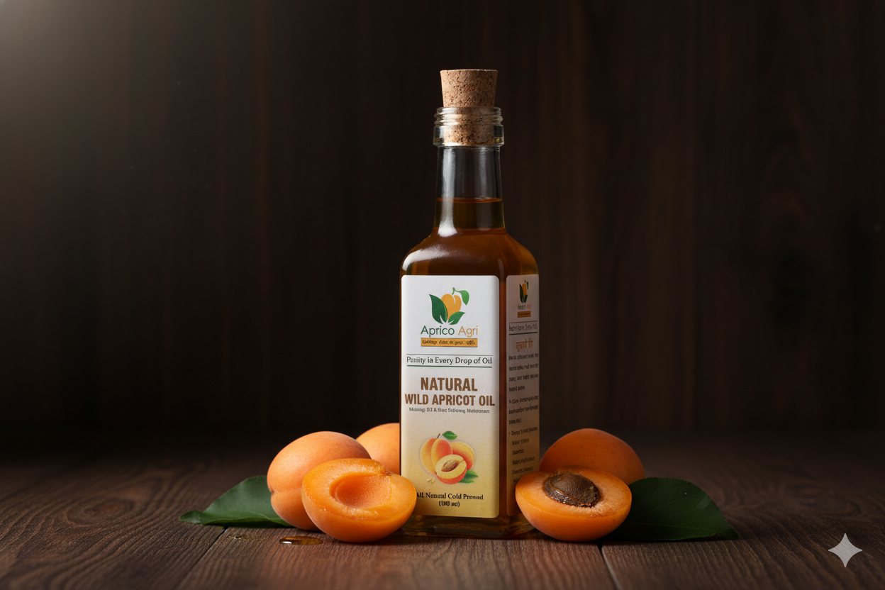 Natural Wild Apricot Oil - 100ml