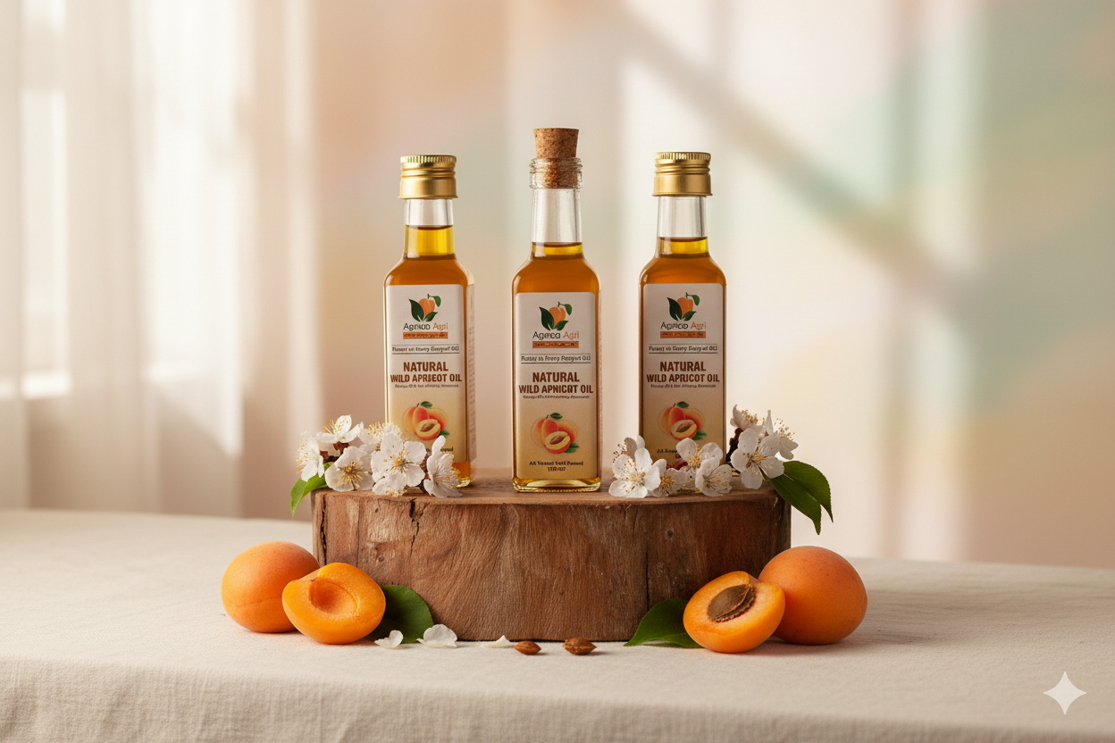 Natural Wild Apricot Oil - 300ml