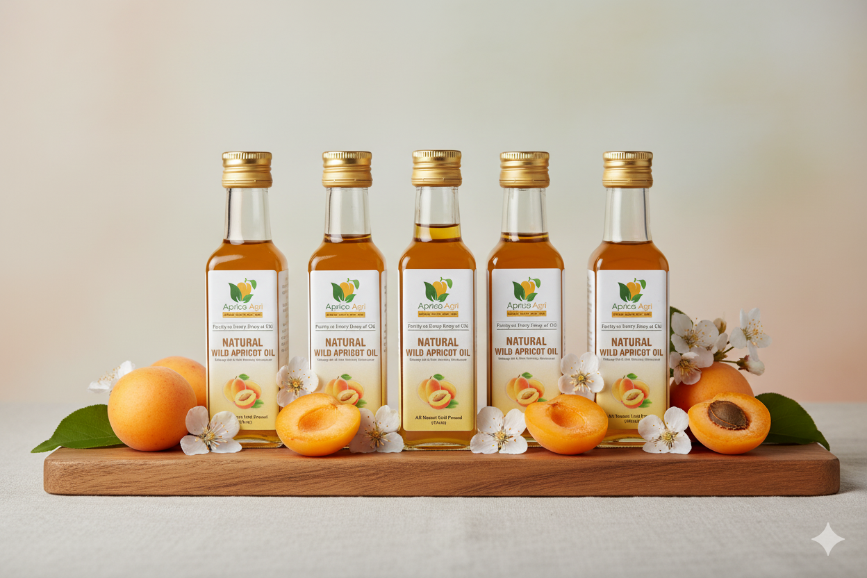 Natural Wild Apricot Oil - 500ml
