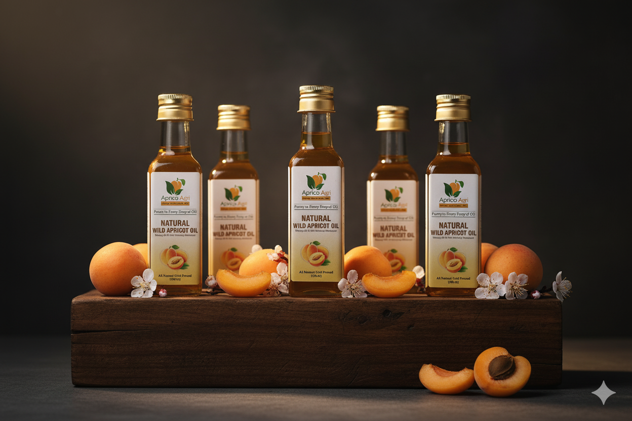 Natural Wild Apricot Oil - 500ml