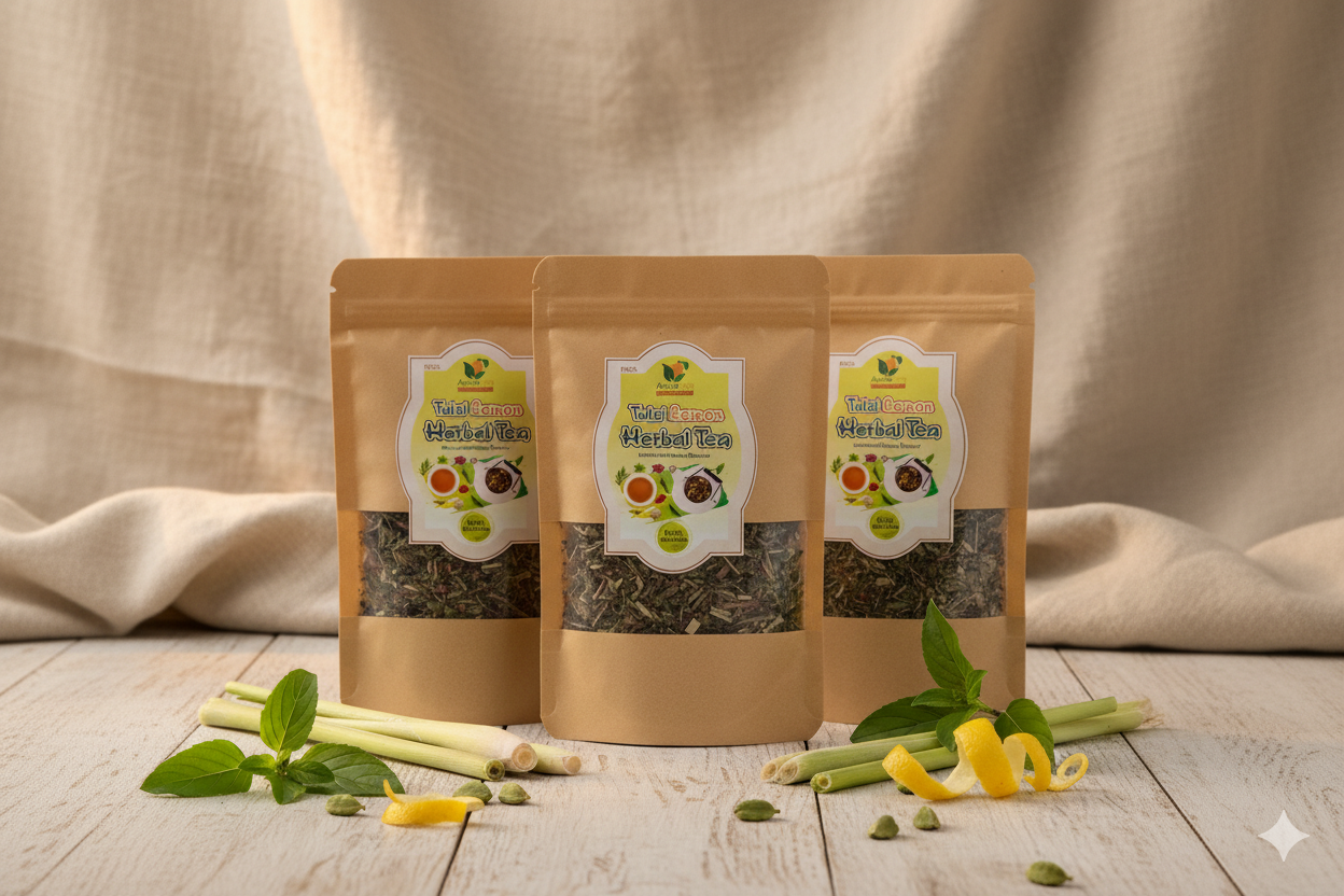 Tulsi Lemon Herbal Tea - 500gm