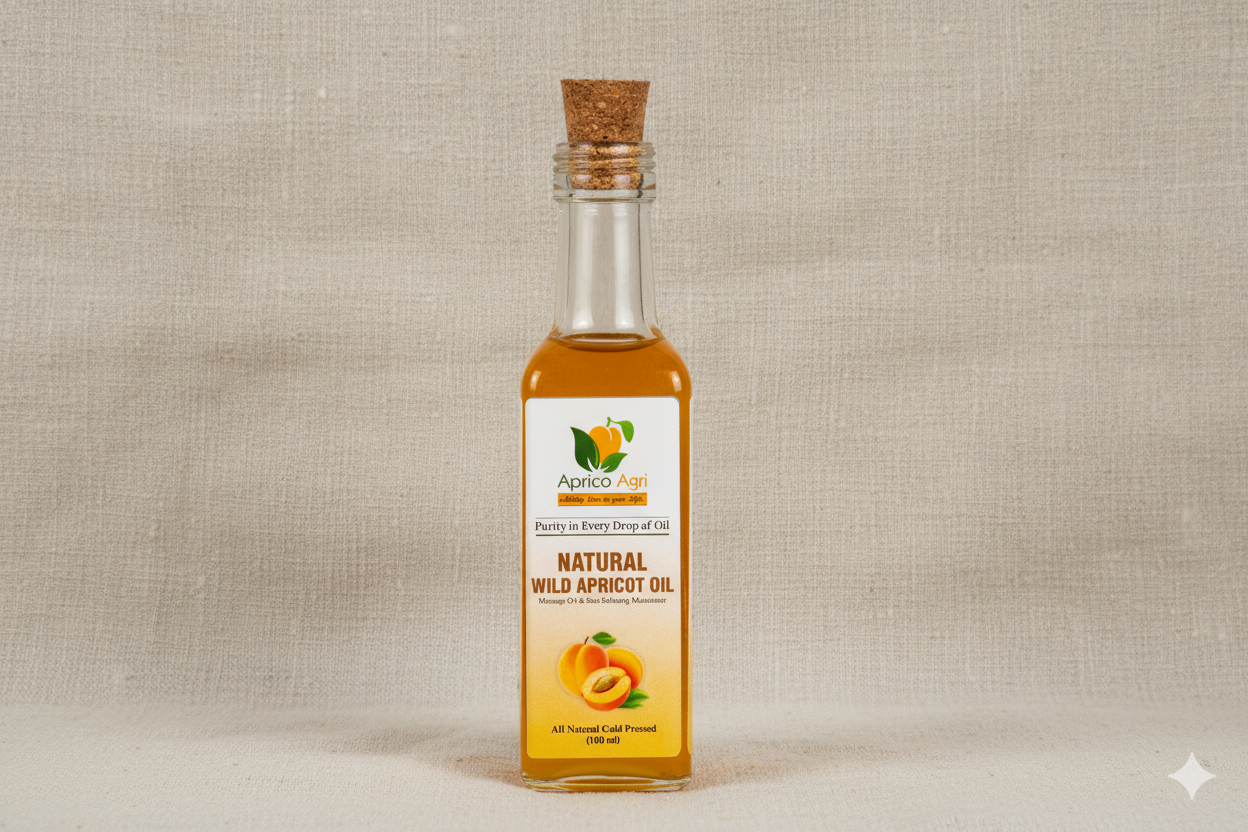 Natural Wild Apricot Oil - 100ml