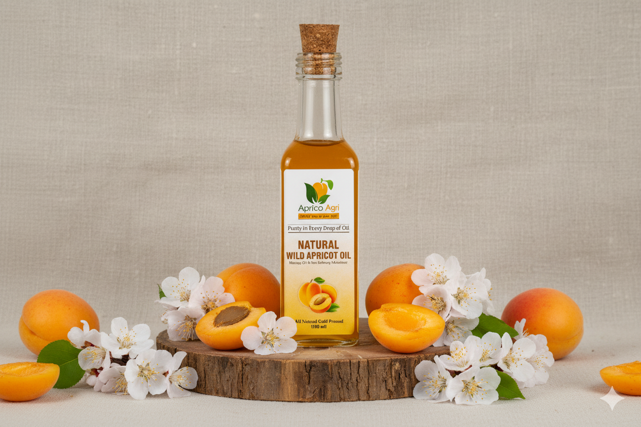 Natural Wild Apricot Oil - 100ml