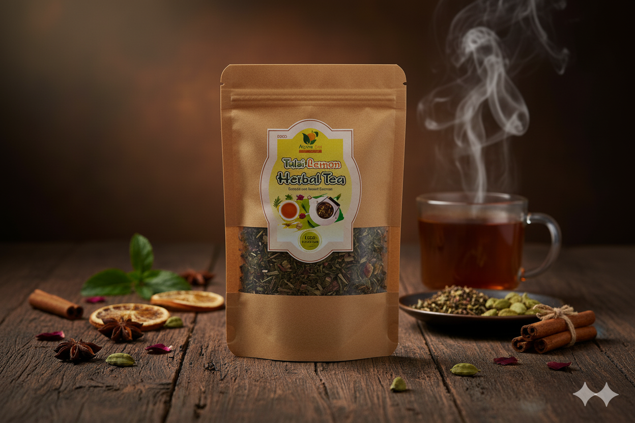 Tulsi Lemon Herbal Tea - 250gm