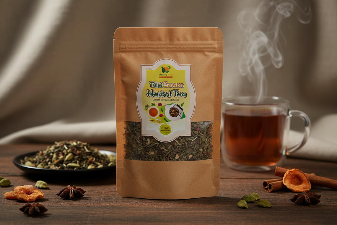 Tulsi Lemon Herbal Tea - 250gm