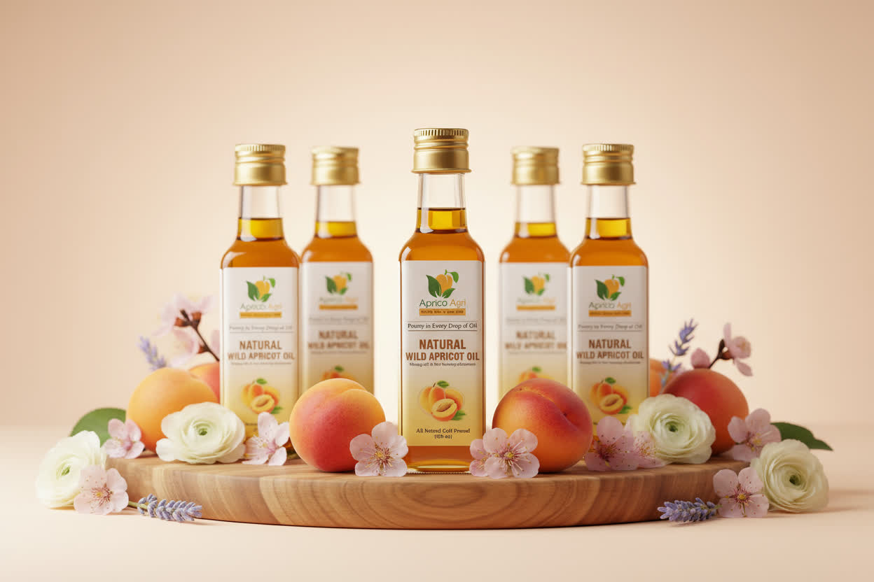 Natural Wild Apricot Oil - 500ml