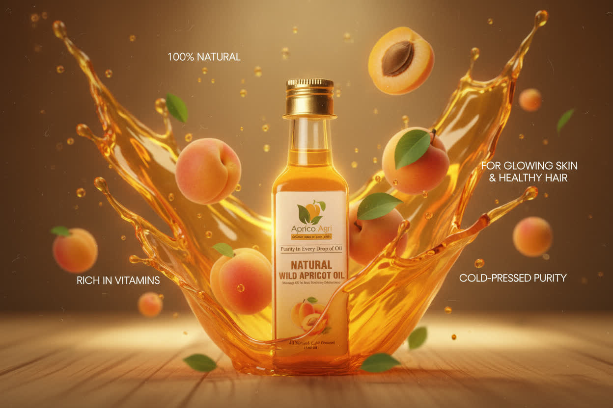 Natural Wild Apricot Oil - 100ml